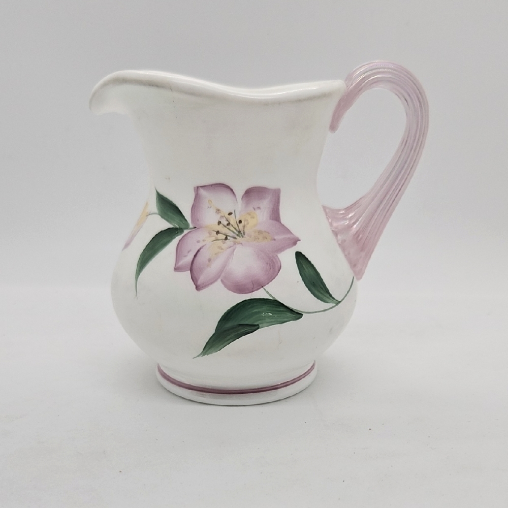 Fenton Mini Hand-Painted Pitcher